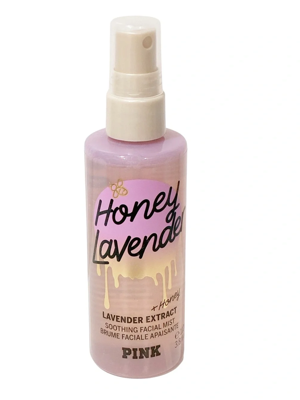 Victoria's Secret PINK Smoothing Facial Mist Honey Lavender 3.8oz NEW
